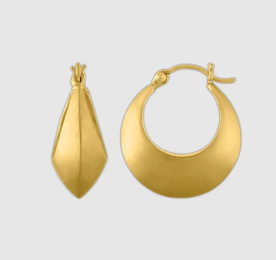 Leech Hoop Earrings