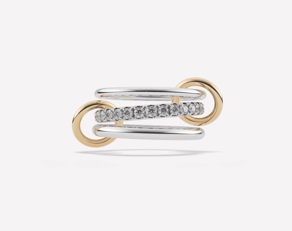 Petunia SG Ring with Diamonds Ring size 6.5