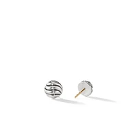 DY Mercer® Triple Ring Drop Earrings in Sterling Silver & Diamonds