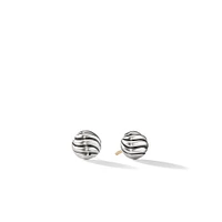 DY Mercer® Triple Ring Drop Earrings in Sterling Silver & Diamonds