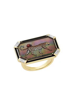 Close Encounters: Make a Wish, Shopping Time Leopard Ring size 6.25