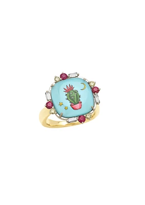 Close Encounters: Cactus Ring size 6.25