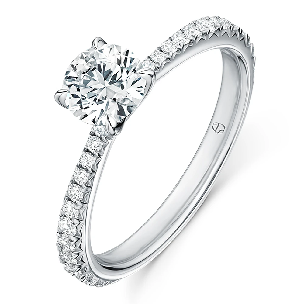 Vela Solitaire Band Ring size 6.5