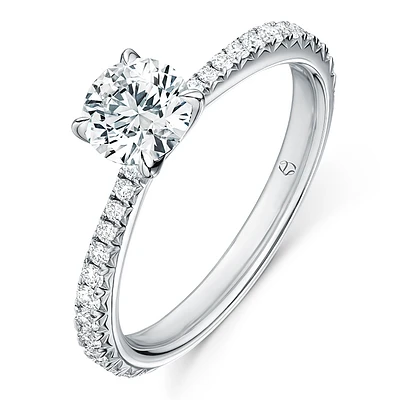 Vela Solitaire Band Ring size 6.5
