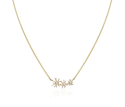"Buenos Dias" Micro Triple Sun Necklace