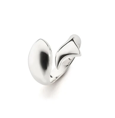 "Perseverance" Fish Sterling Silver Ring