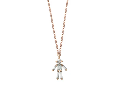 Boy Rose Gold Necklace