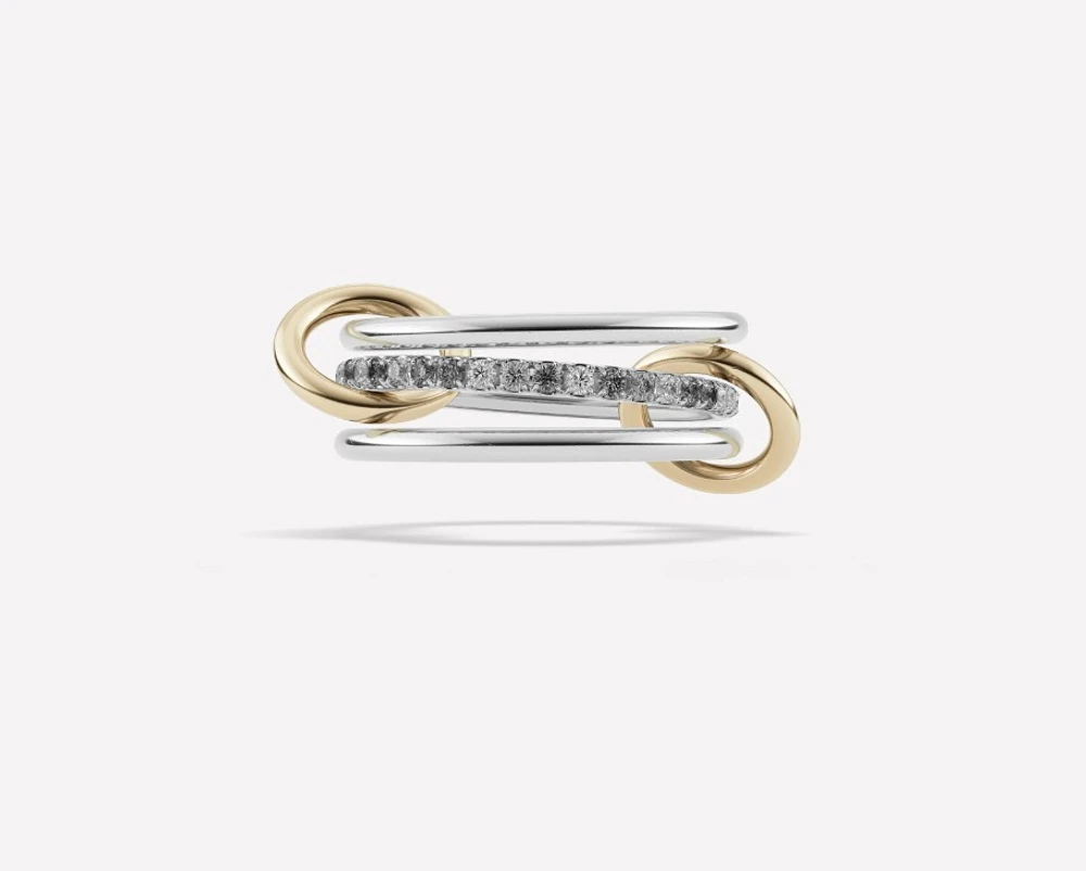 Sonny SG Gris Ring with Diamonds size