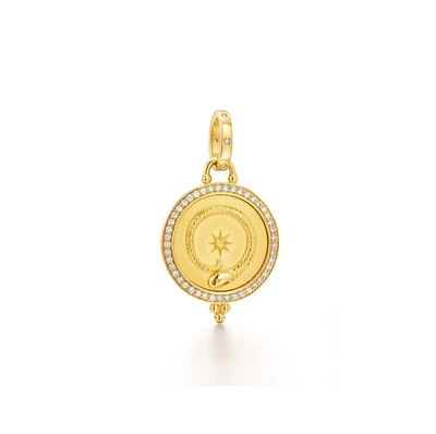 18K Diamond Terra Pendant