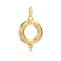 18K Cosmos Jean D'Arc Pendant