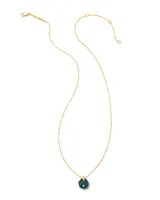 Anna Kate 18k Gold Vermeil Pendant Necklace in Ivory Mother-of-Pearl