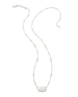 Elisa Pearl 18k Gold Vermeil Pendant Necklace Freshwater Cultured