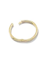 Keeley 13mm Single Huggie Earring in 18k Yellow Gold Vermeil