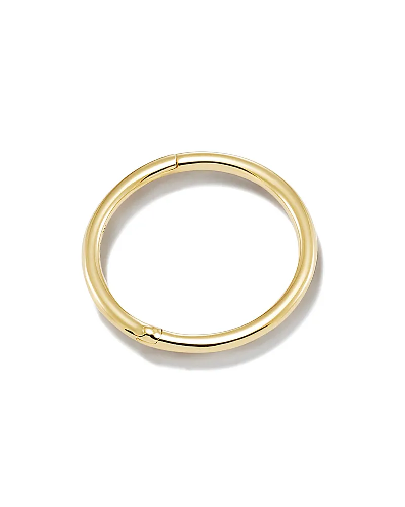 Keeley 13mm Single Huggie Earring in 18k Yellow Gold Vermeil