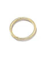 Keeley 13mm Single Huggie Earring in 18k Yellow Gold Vermeil