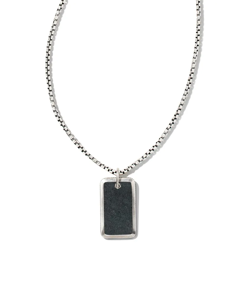 Dog Tag Necklace | Mens dog tag necklace, Mens pendant, Layered necklaces  silver