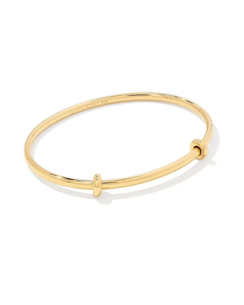 Link & Chain Charm Bracelet in 18K Gold Vermeil