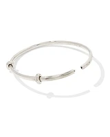 Charm Bangle Bracelet 18k Gold Vermeil