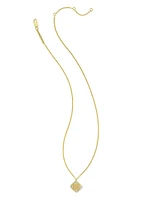 Ashby 18k Gold Vermeil Pendant Necklace White Topaz