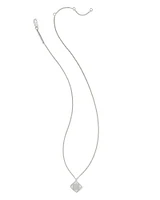 Ashby Sterling Silver Pendant Necklace White Topaz