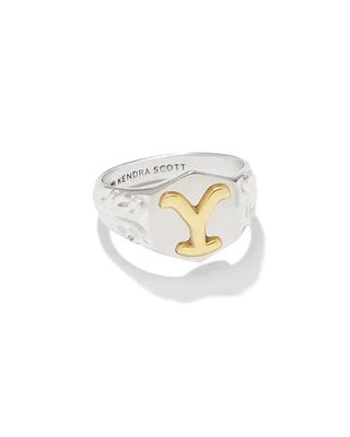 Yellow Rose by Kendra Scott x Yellowstone™ Beth Band Ring Vintage Gold