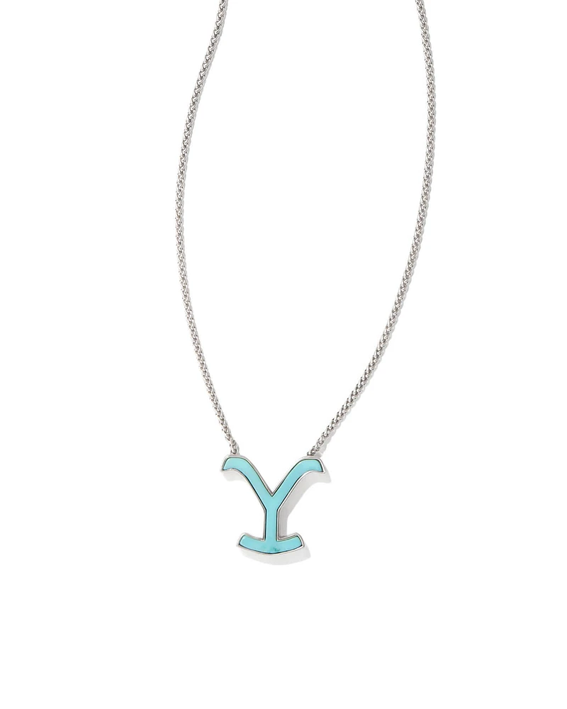 Yellow Rose by Kendra Scott x Yellowstone™ Vintage Gold Dutton Pendant Necklace Ivory Mother-of-Pearl