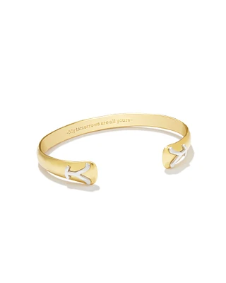 Yellow Rose by Kendra Scott x Yellowstone™ Rip Cuff Bracelet in Vintage Gold
