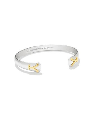 Yellow Rose by Kendra Scott x Yellowstone™ Rip Cuff Bracelet in Vintage Silver