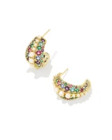 Krista Gold Hoop Earrings Mix