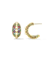 Krista Gold Hoop Earrings Mix