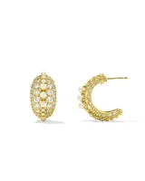 Krista Gold Hoop Earrings Mix