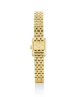 Adela Gold Tone Stainless Steel Watch Ivory Mother-of-Pearl