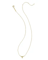 Diamond Accent 14k White Gold Longhorn Necklace