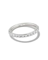 2 ct Lab Grown White Diamond Marilyn Band Ring 14k Gold