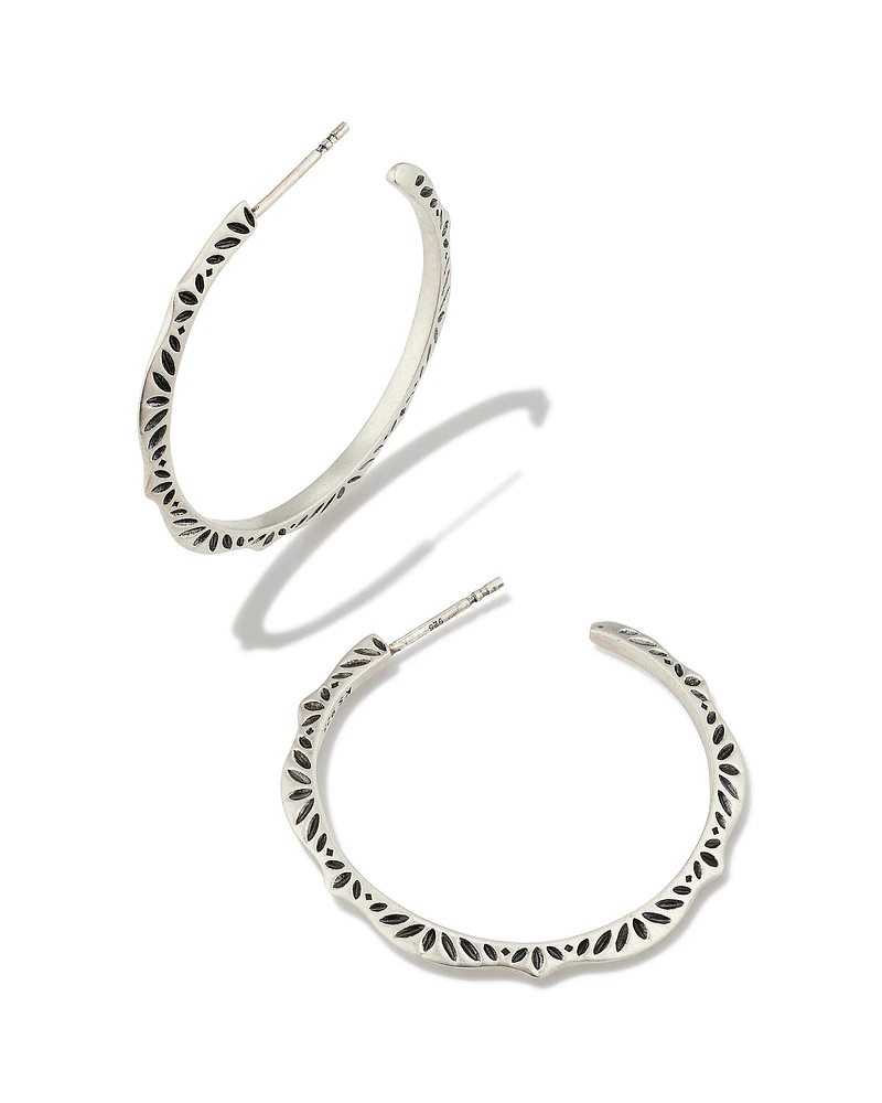 Sophee Hoop Earrings in 18k Gold Vermeil