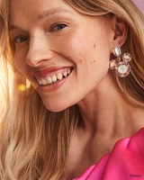 Disney | Kendra Scott Gold Mickey Mouse Crystal Frame Statement Earrings in Mix