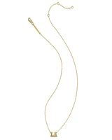 LA Pendant Necklace in 18k Gold Vermeil