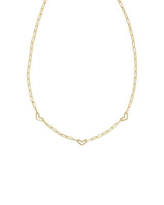 Kynlee Chain Necklace in 18k Gold Vermeil