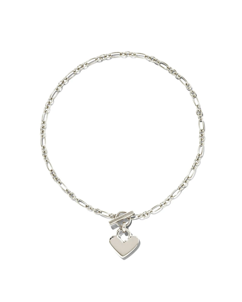 Heart Padlock Chain Bracelet 18k Gold Vermeil