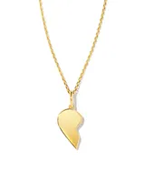 Best Friend Necklaces Set of 2 in 18k Gold Vermeil