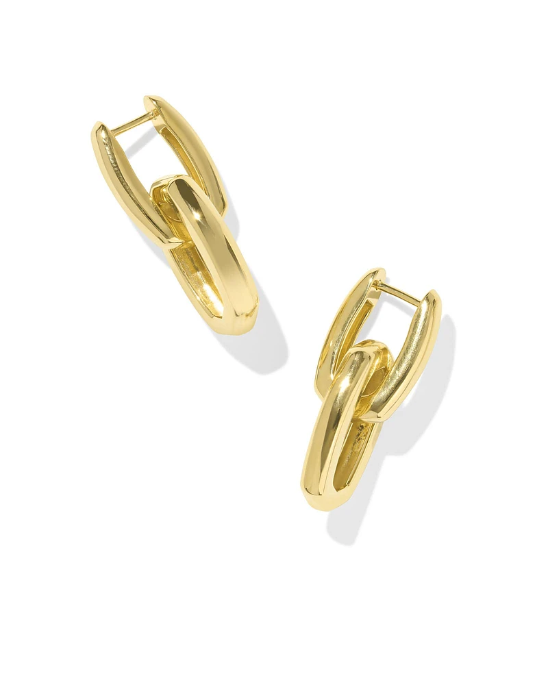 Ryleigh Wide Convertible Earrings 18k Gold Vermeil