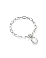 Daphne Silver Link and Chain Bracelet