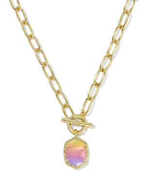Daphne Convertible Gold Link and Chain Necklace