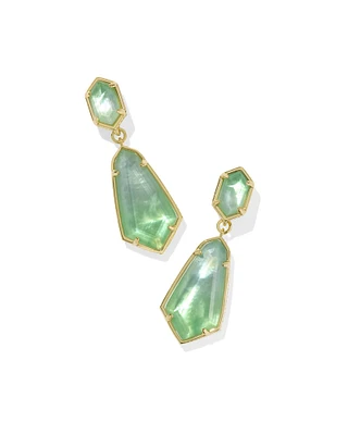 Hallie Gold Convertible Drop Earrings