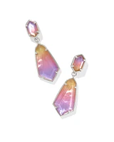 Hallie Silver Convertible Drop Earrings