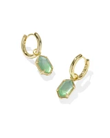 Hallie Gold Huggie Earrings