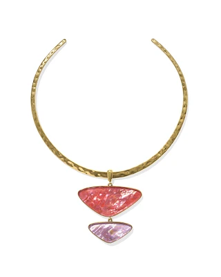 Margot Vintage Silver Statement Necklace