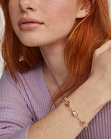 Hallie Gold Delicate Chain Bracelet