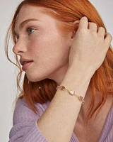 Hallie Gold Delicate Chain Bracelet