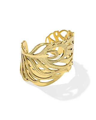 Karina Vintage Silver Cuff Bracelet
